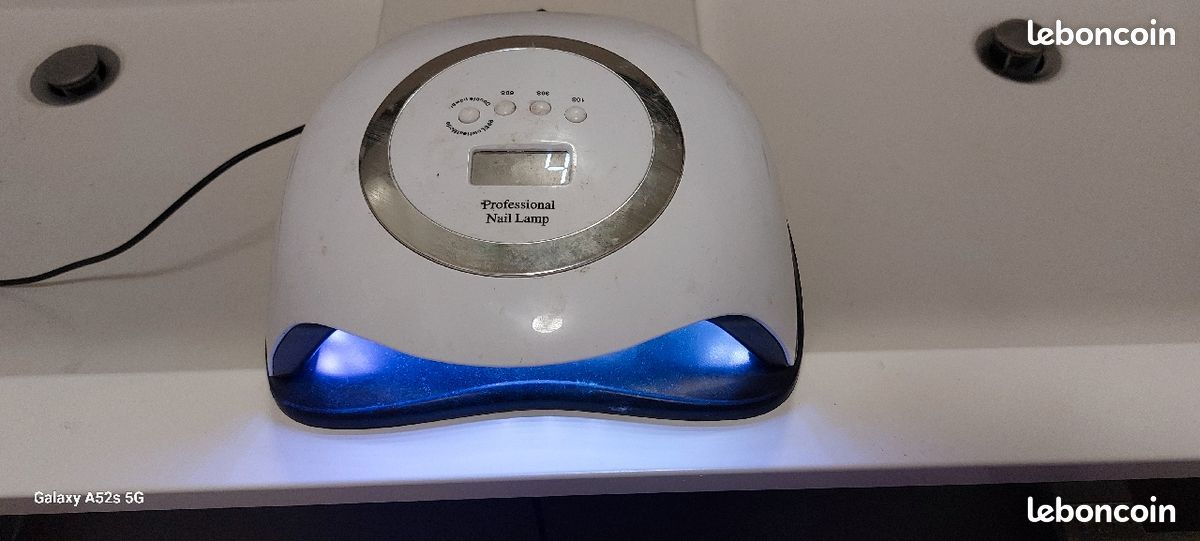 Lampe uv pour vernis semi permanent avec accessoires (image 2)
