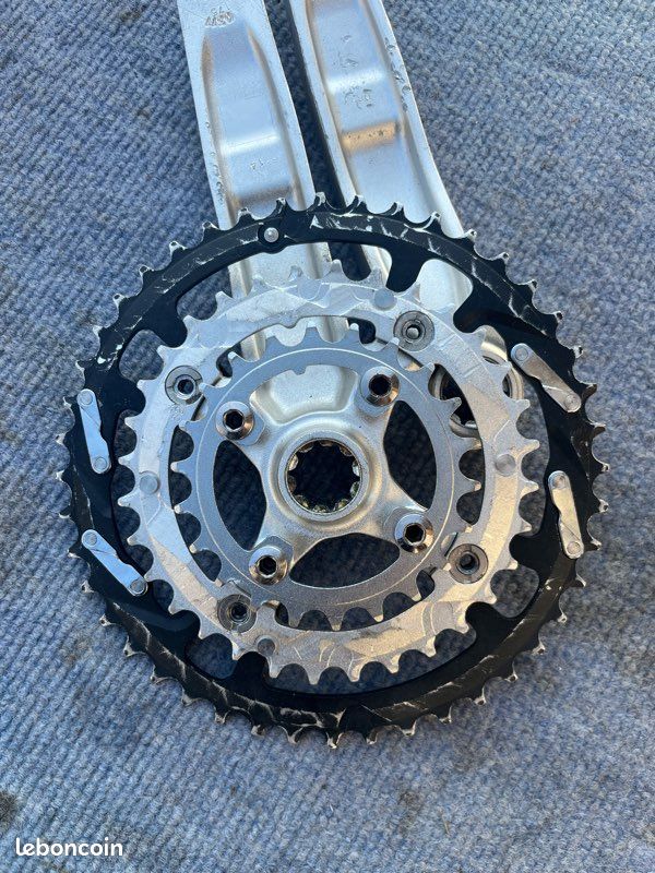 Pédalier VTT Race Face Evolve – Triple Plateau Forgé – 175 Mm – Occasion