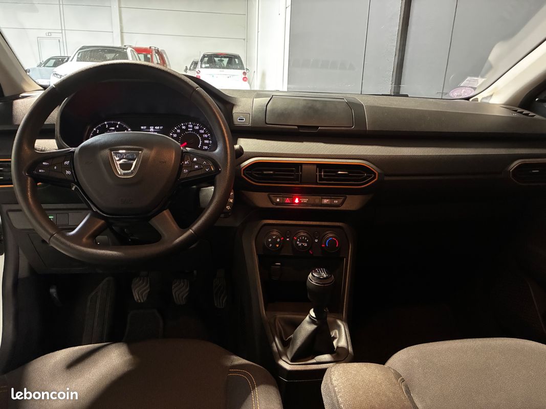 Dacia sandero stepway 1.0 eco-g gpl 100 essential - phares led / clim / bluetooth / regulateur (image 3)