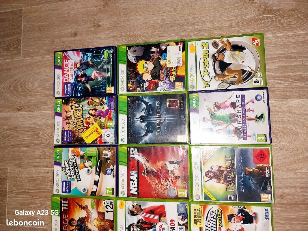 XBOX 360 S + 12 jeu de XBOX (image 6)