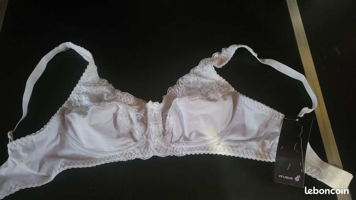 Bustier Etam Rouge Imprimé Floral - Taille 90B - Bonnet B - Très Bon état (occasion)