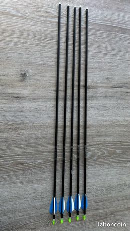 5 flèches arc alu Easton X7 Éclipse 1914 75cm - Sport & Plein air