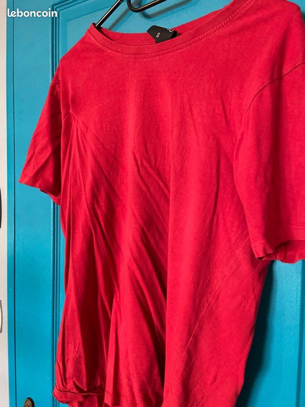 Duo de t-shirt jaune et rouge (image 4)