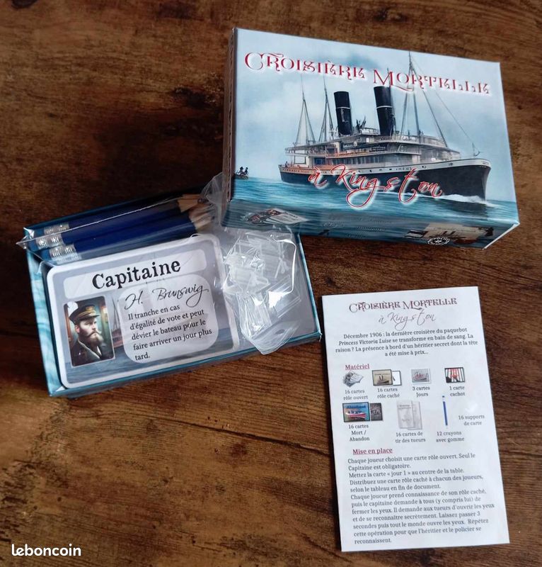 Jeu de société : Croisière mortelle à Kingston (image 3)