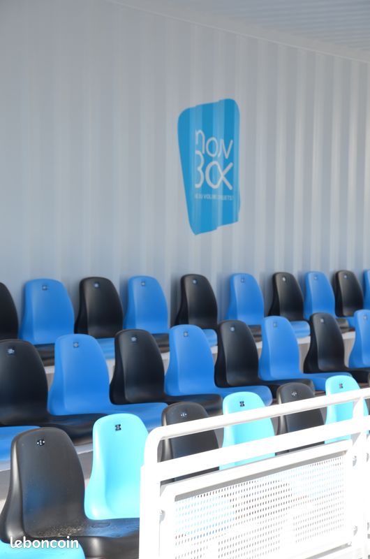 🔵 Tribune / gradin modulaire en container maritime – 26 à 61 places - Dpt 33 (image 5)