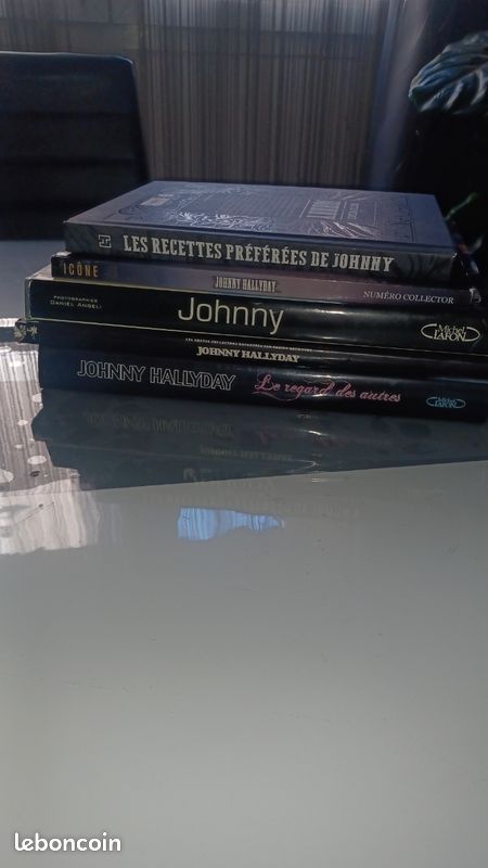 Lots livres JOHNNY HALLYDAY (image 1)