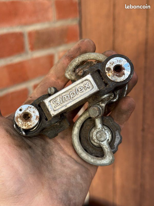 Dérailleur arrière Simplex Prestige – Vélo ancien Old Bicycle
