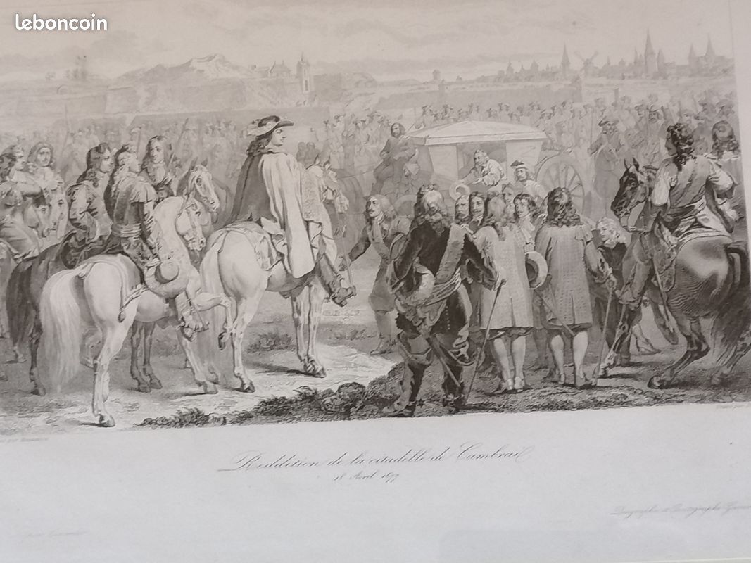 Reddition de la citadelle de cambrai 1677 (image 2)