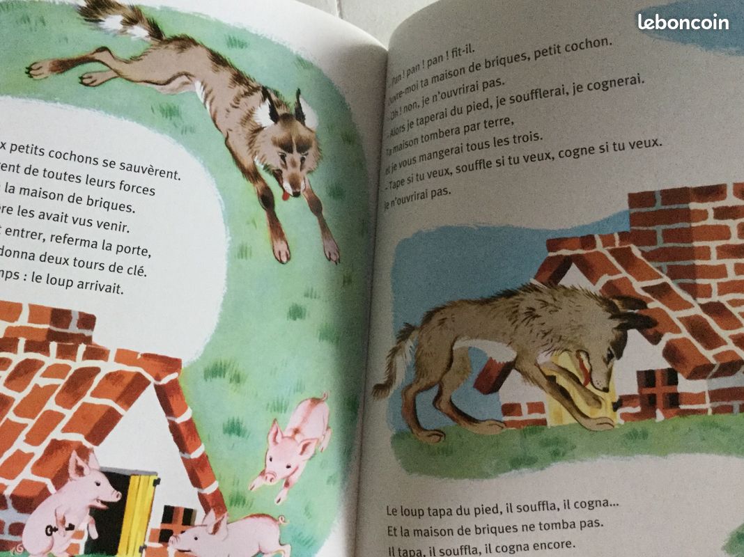Livre enfant "Trois petits cochons " de Gerda Muller et Paul François (image 3)