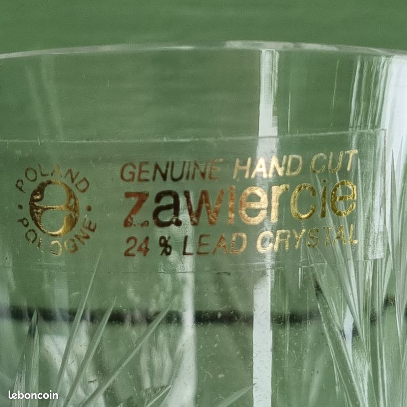 Verres à pieds cristal (image 4)