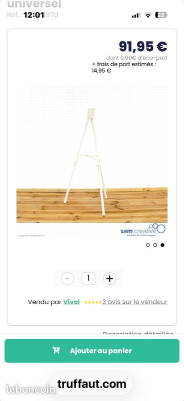 Support renforcé tableau (image 1)