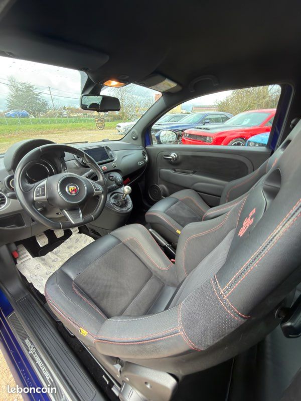 Fiat 500 Abarth 595 1.4i 180cv Competizione Boîte Manuelle / BREMBO / LIGNE RAGAZZON/ SIÈGES BAQUETS (image 7)