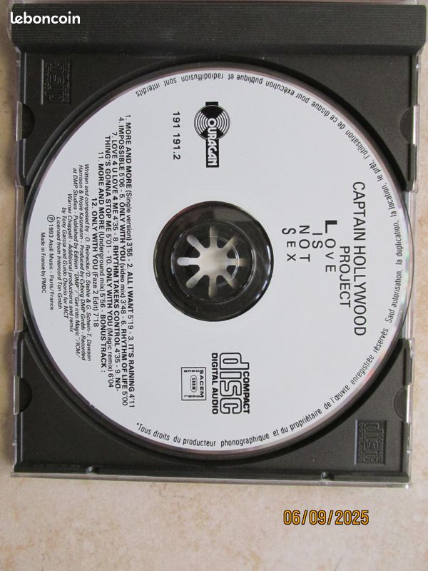 Captain hollywood cd (image 3)