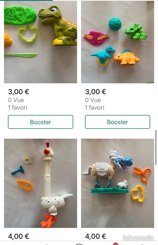 Différents lots de Play doh (image 1)