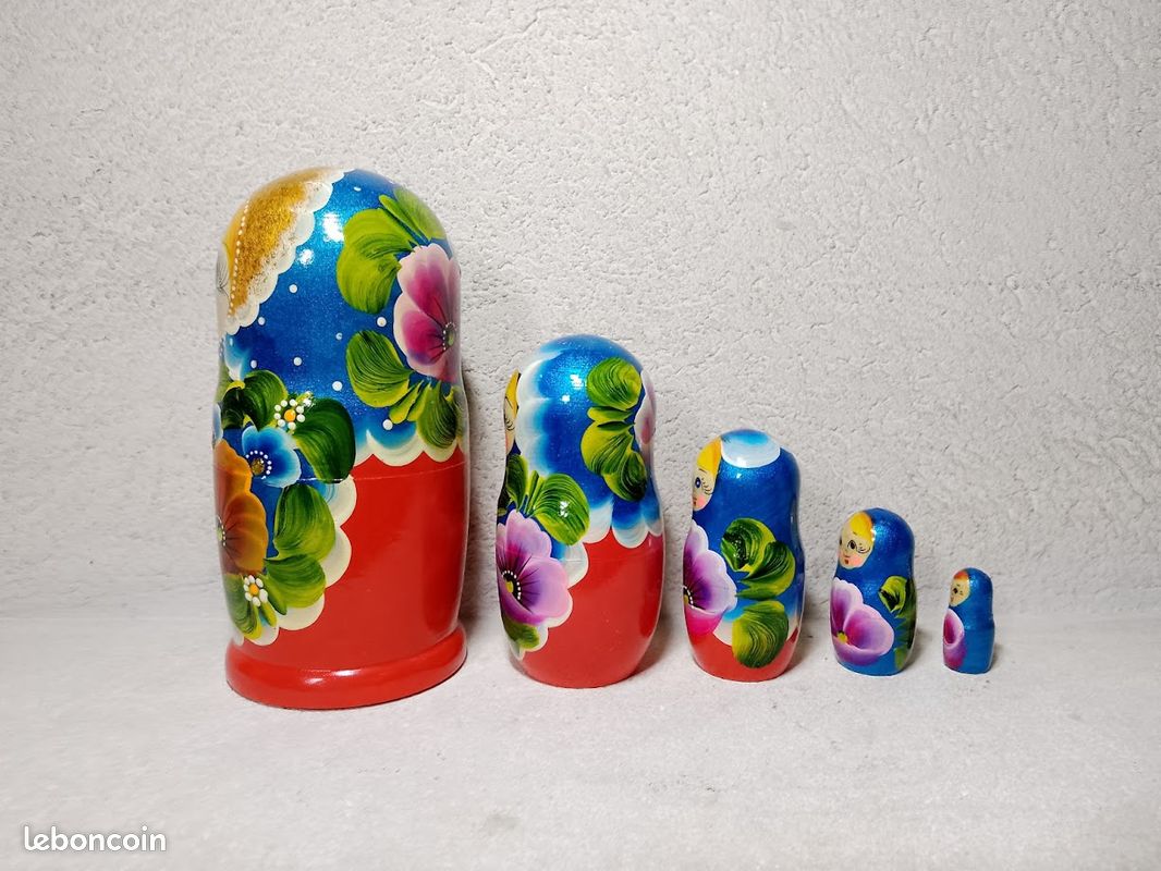 Matriochka "Coquelicots 1" (image 3)