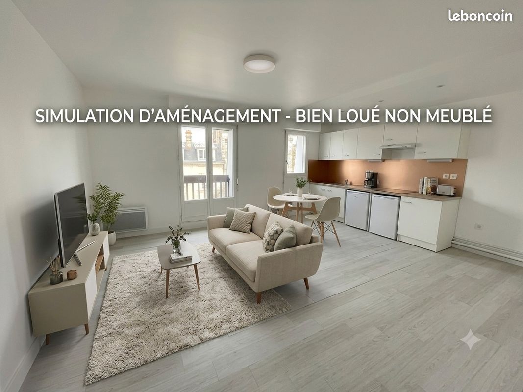 Appartement 1 pièce 30 m² · à Alençon · 29,7 m² · 421 €