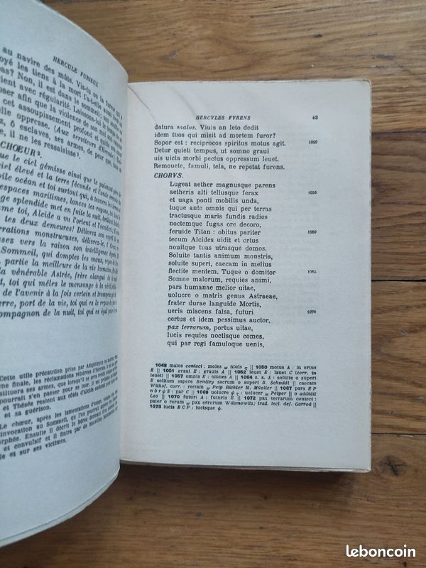 Sénèque tragedies Bude les belles lettres (image 2)