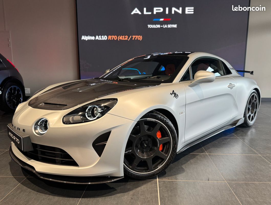 Alpine A110 R 70 Malus payé / Akrapovic + PPF (image 1)