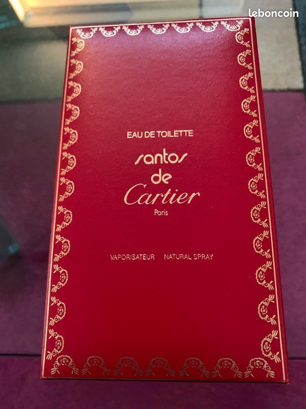 Coffret Cartier pour parfum Santos (image 1)