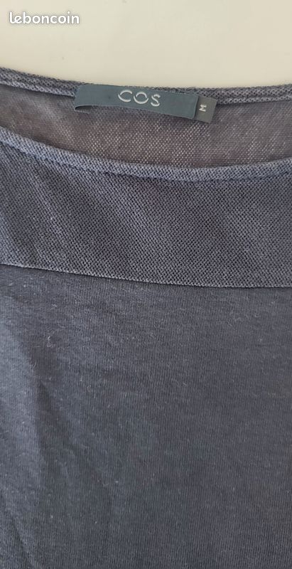 Robe COS Trapèze Noire - Taille M - Occasion Très Bon état