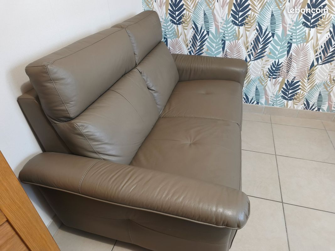 Canapé cuir (image 2)