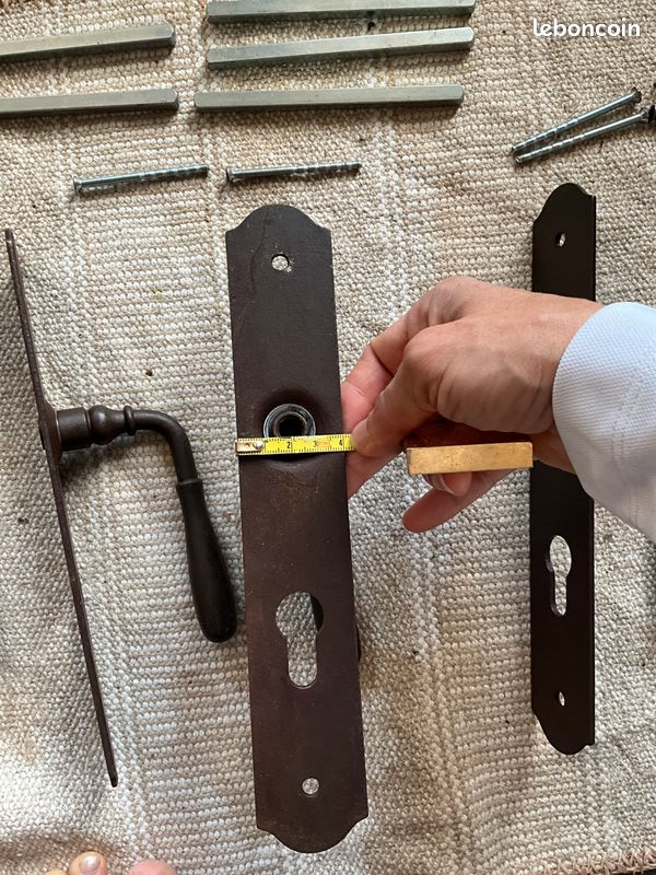 Poignée de porte Luberon en fer brionne (image 9)