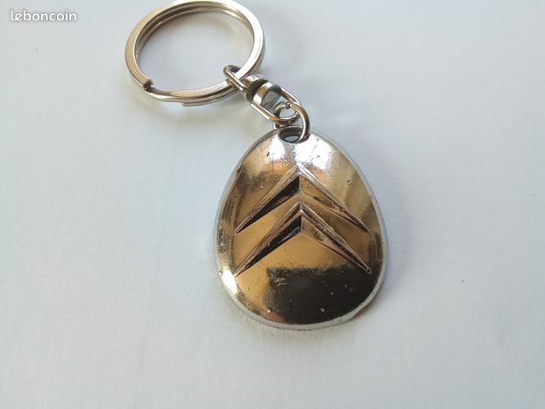 Porte-clés Ancien Krementz Symbole Médical (caducée) - Breloque Ton Or - Neuf Ancien Stock