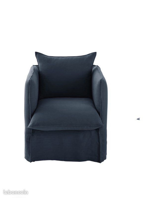 Fauteuil en lin Maison du Monde (image 3)