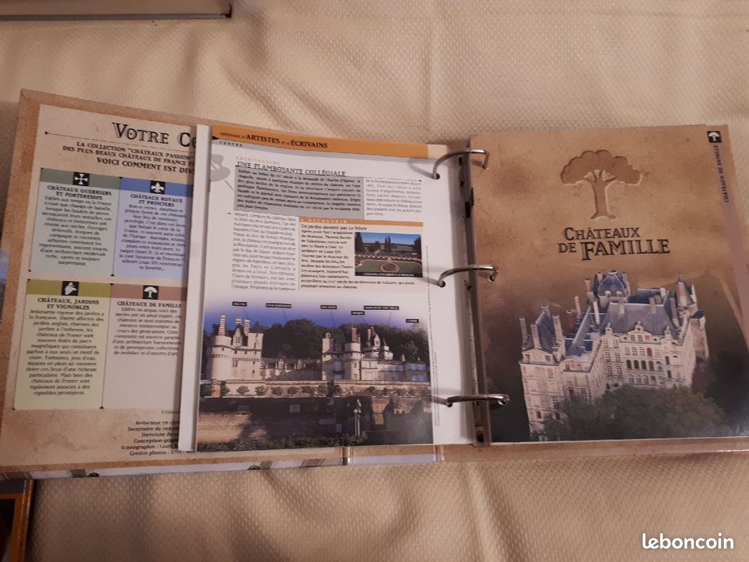 Classeur édition Atlas : châteaux de France (image 2)