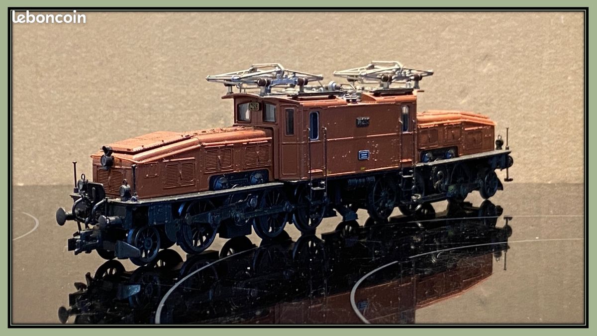 Châssis Principal Roco 93831 Pour Locomotive Crocodile 43538 - Échelle H0 - Occasion