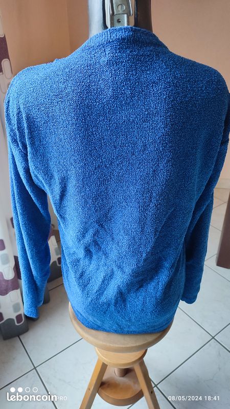 Pull court bleu femme l disponible Vêtements