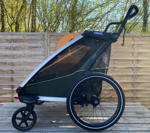 Attelage Universel Remorque Cargo Attelage Remorque Vélo Thule - Compatible Chariot, Cross, Pour Enfants Et Transport Remorque Thule Vélo