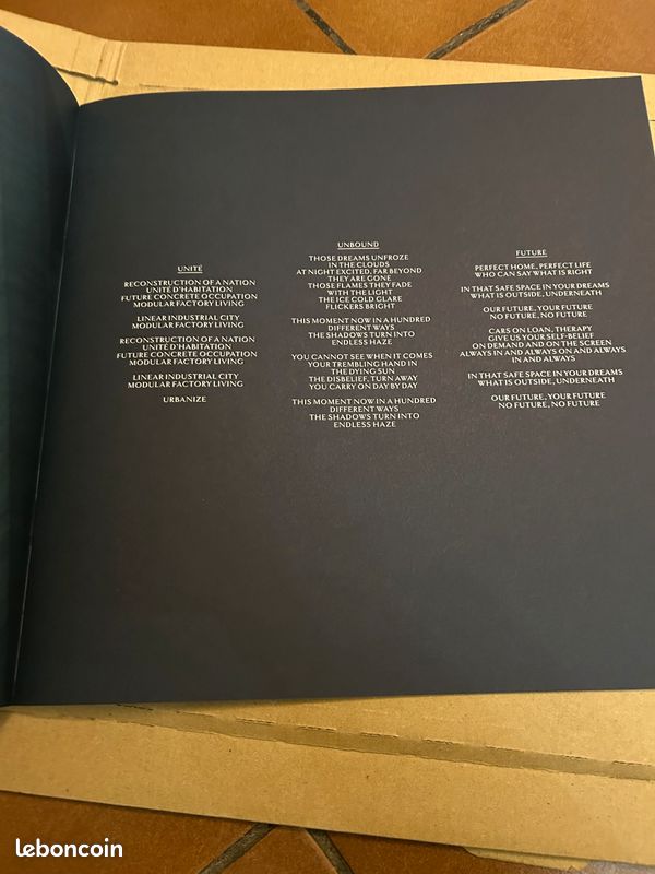 The KVB ‎– Unity Coloured vinyle with Signed artbook (image 5)