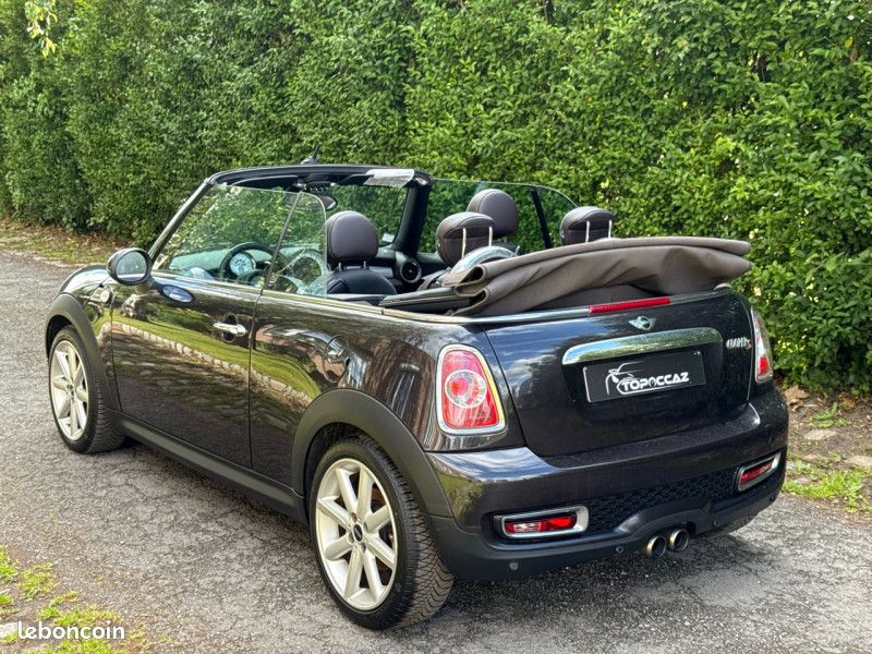 Mini MINI COOPER S CABRIOLET 184CH MONTE CARLO * 2012 * CUIR * GPS * SIEGE CHAUFF (image 8)
