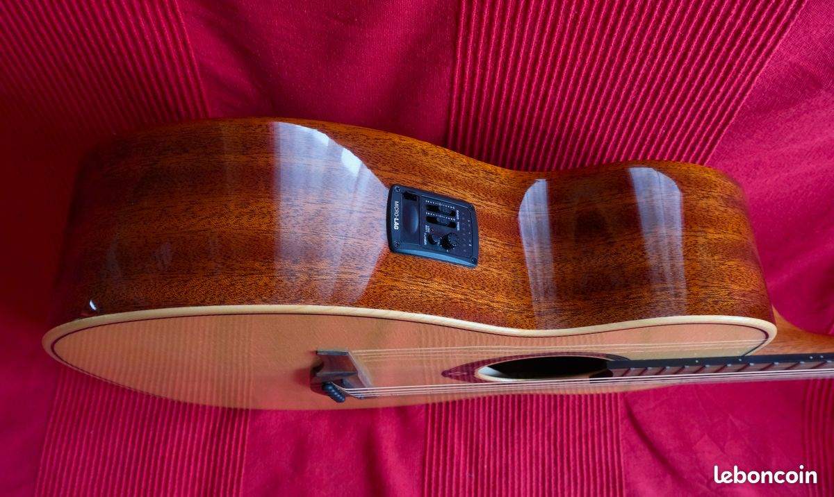 Guitare LAG Travel Spe + Etui (image 3)