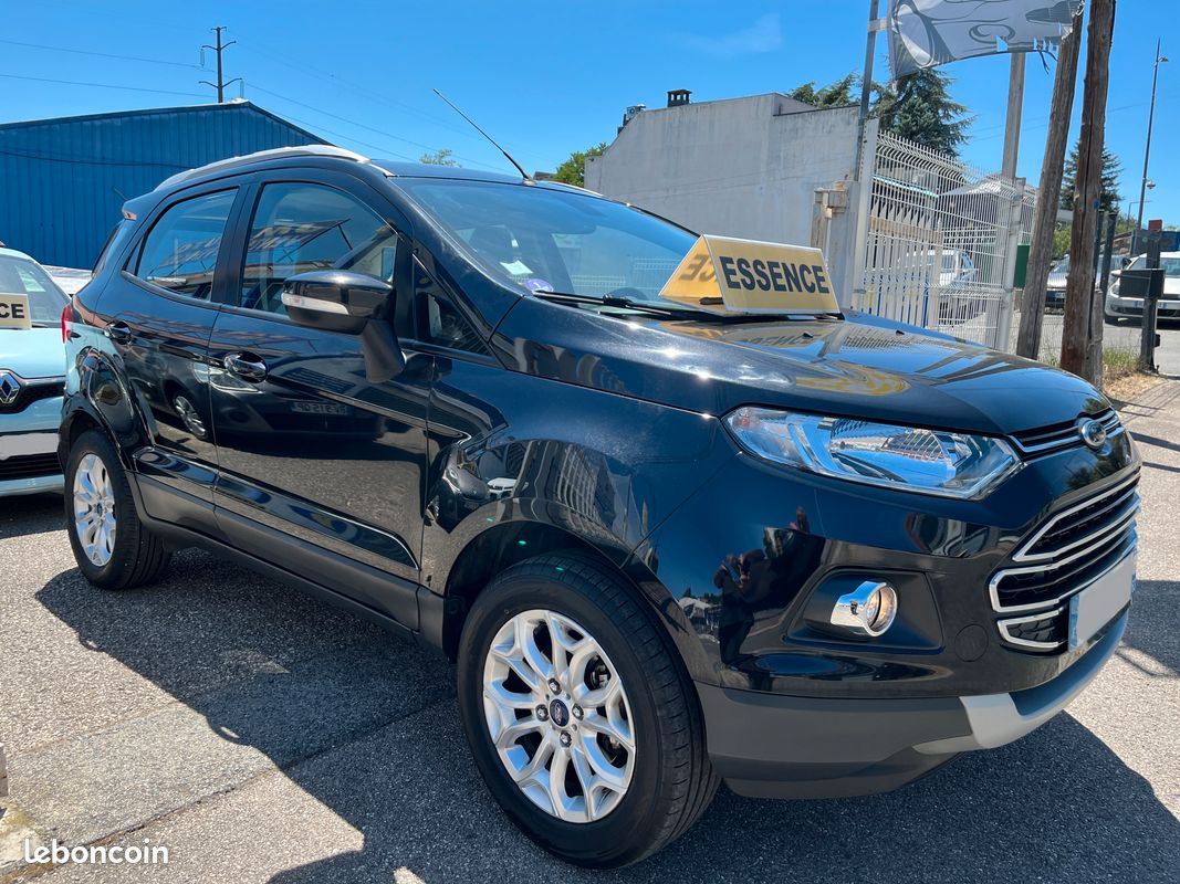 A saisir ecosport essence 125cv semi-cuir 87.600kms clim possibilite garantie 12 / 24 / 36 mois (image 2)