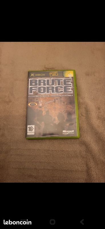 Jeu Xbox Brute Force - Version PAL Complète Avec Boîte Et Manuel - Très Bon état