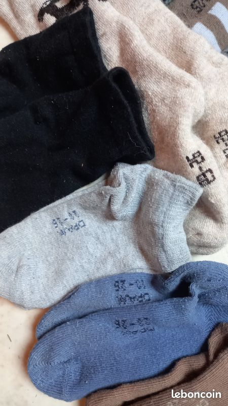 Lot de chaussettes enfant 23/26 (image 3)