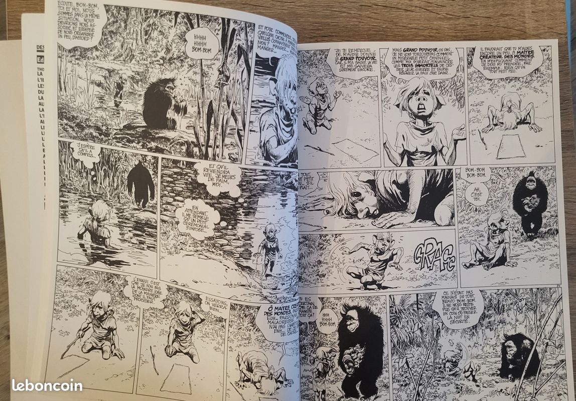 BD "Le grand pouvoir du Chninkel" Rosinski Van Hamme Roman (image 2)