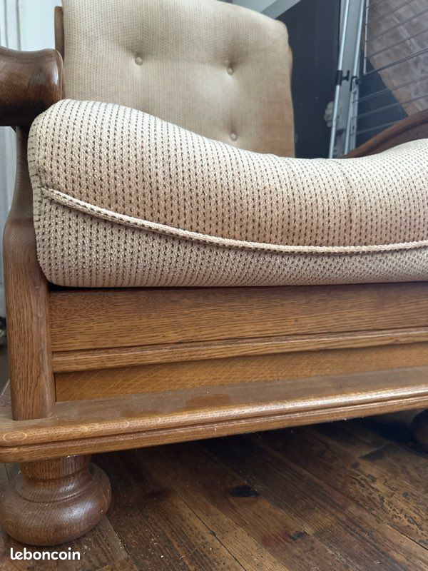 Fauteuil Bois Massif (image 3)