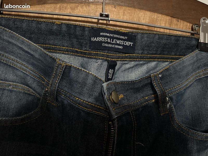 Jeans marque Harris & Lewis Dept taille 40 (image 2)