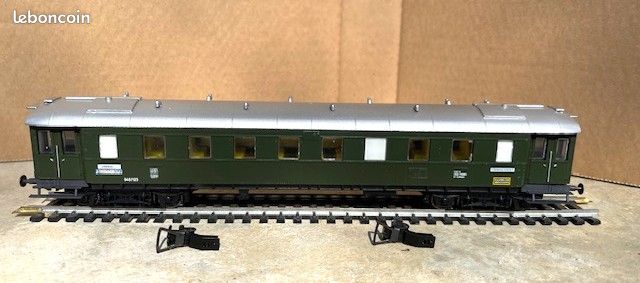 Échelle HO Pour Train Miniature LILIPUT 842-02 - Voiture Aménagée 2ème Classe Altona De La DR, Occasion