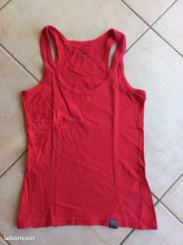 Débardeur rouge Mim Taille : XS (katia fille été) (image 1)