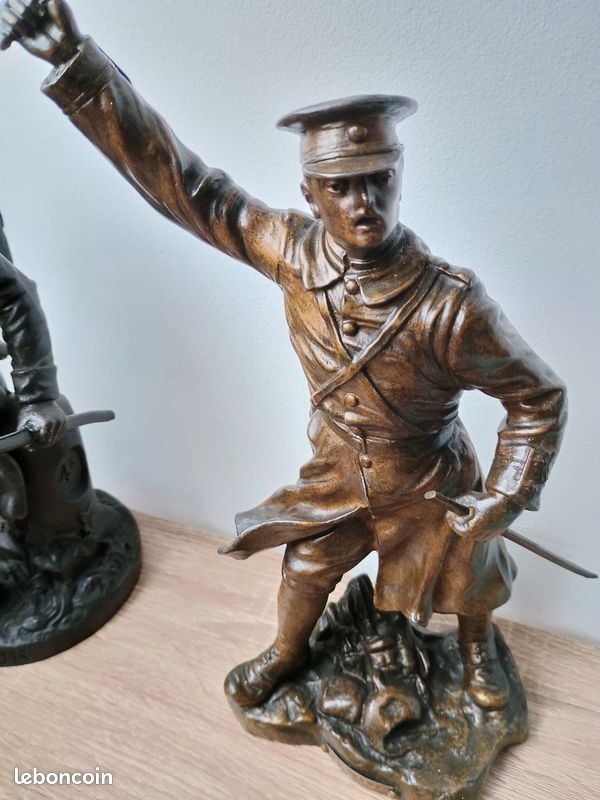 Figurine Métal Humain Human SOLDAT Soldaten Vintage Warhammer 40K 40000