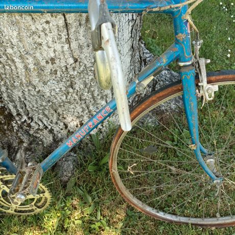 RARE Cadre de vélo DE VILLE HIRONDELLE MANUFRANCE ancien 1930