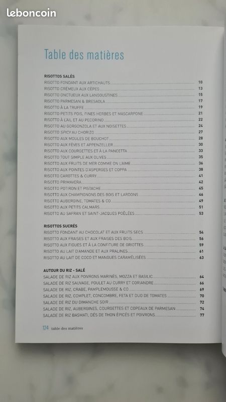 Livre de recette Riz et risottos Hachette pratique (image 3)