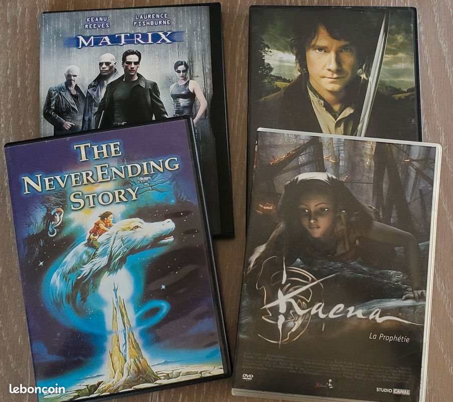 Lot 4 Dvds fantastiques (image 2)