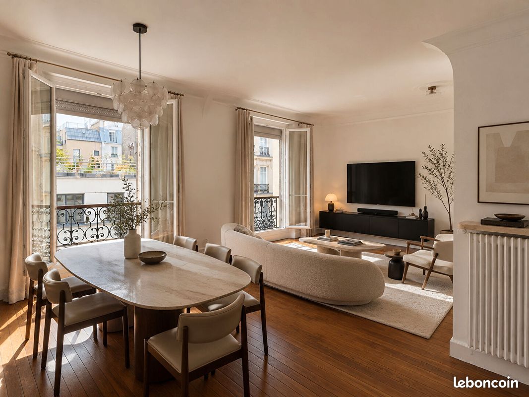 Appartement 3 pièces 51 m² · à Paris · 51 m² · 2 000 €