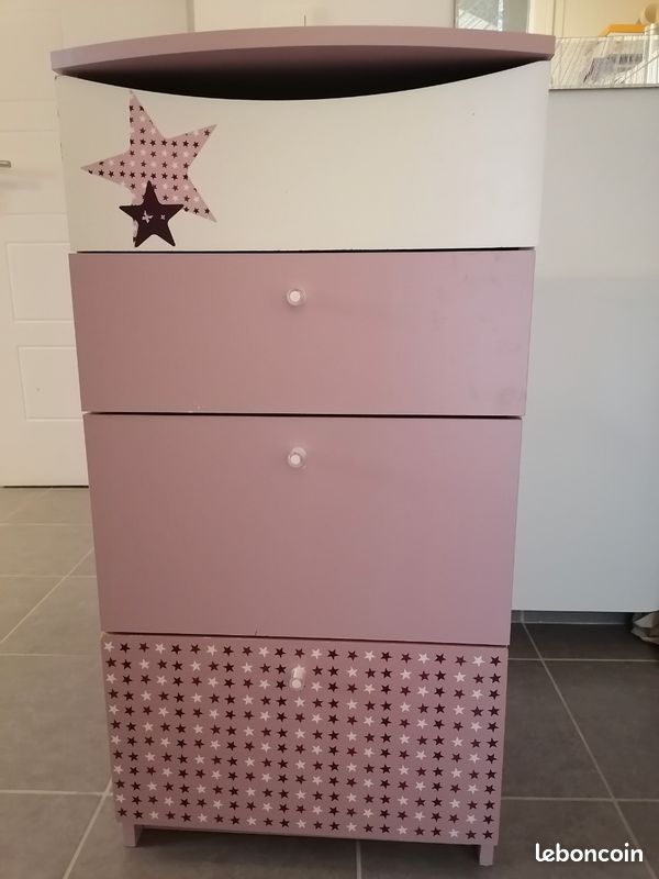 Joli commode chiffonnier pour fille (image 1)