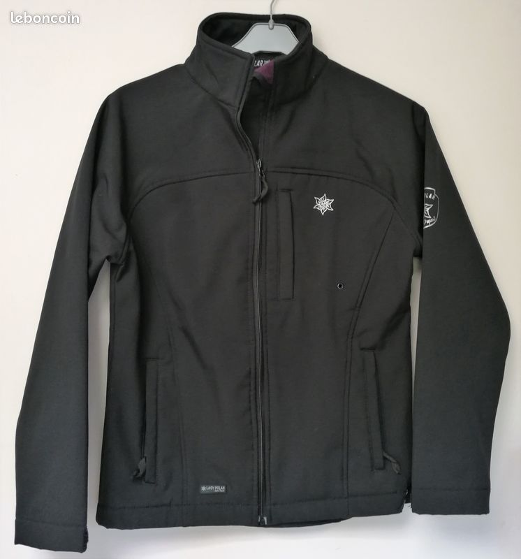 Veste polaire noire Influx t. 34/36 (image 1)